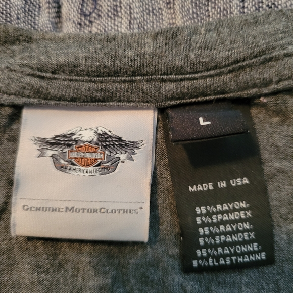 Gently used Harley Davidson t-shirt - Picture 4 of 4